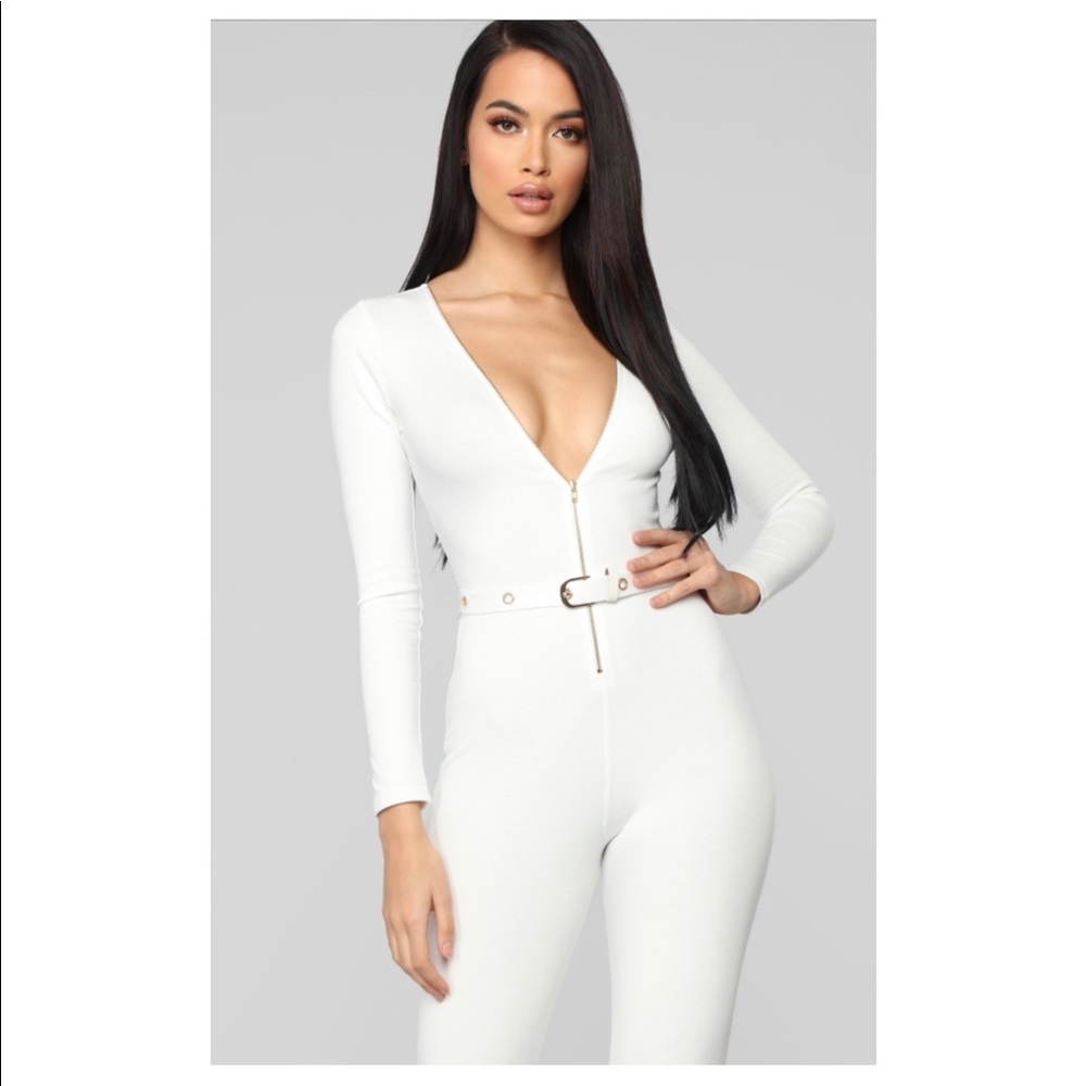 Ivory Sexy Jumpsuit